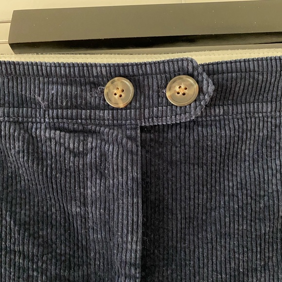 J. Crew Navy Corduroy Pants - Deep Navy Wide Wale - Picture 3 of 4